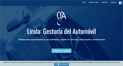 Desktop Screenshot of gestorialirola.com